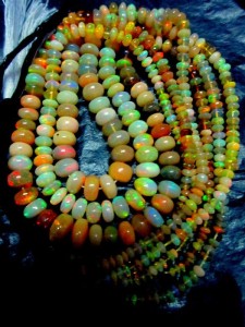 Ethiopian Opal Beads, vendor image
