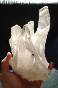 unique Selenite cluster - representing our reach for the Eternal - indeed the mission of every Crystal(?)