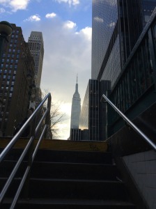 Empire State, from the subway